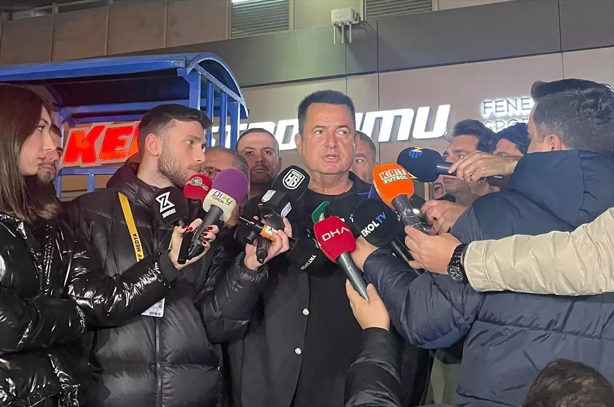 Fenerbahçe Kulübü Asbaşkanı Acun Ilıcalı’dan Hakem ve Adalet Vurgusu