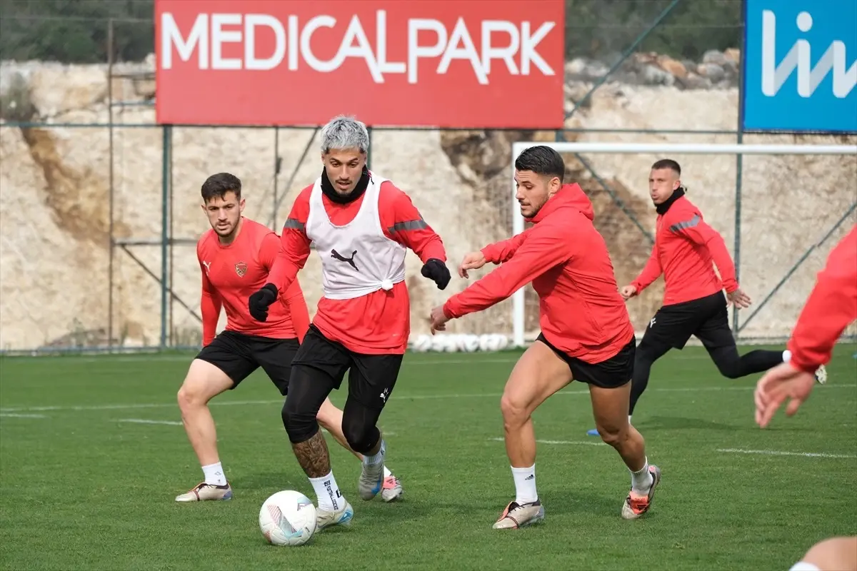 Atakaş Hatayspor, Fenerbahçe ile Yapacağı Maça Hazırlıklarını Tamamladı