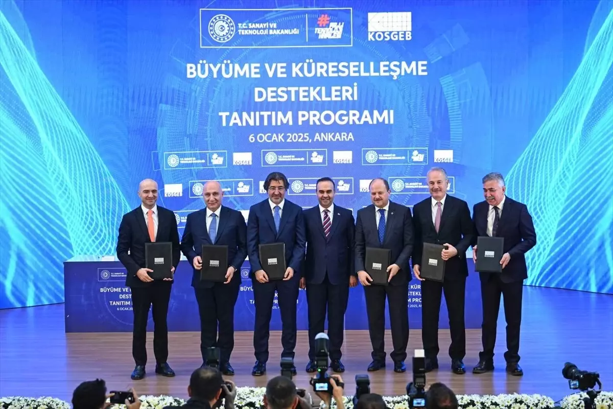 Sanayi ve Teknoloji Bakanı Mehmet Fatih Kacır'dan Ekonomiye Güç Katacak Yeni Destekler