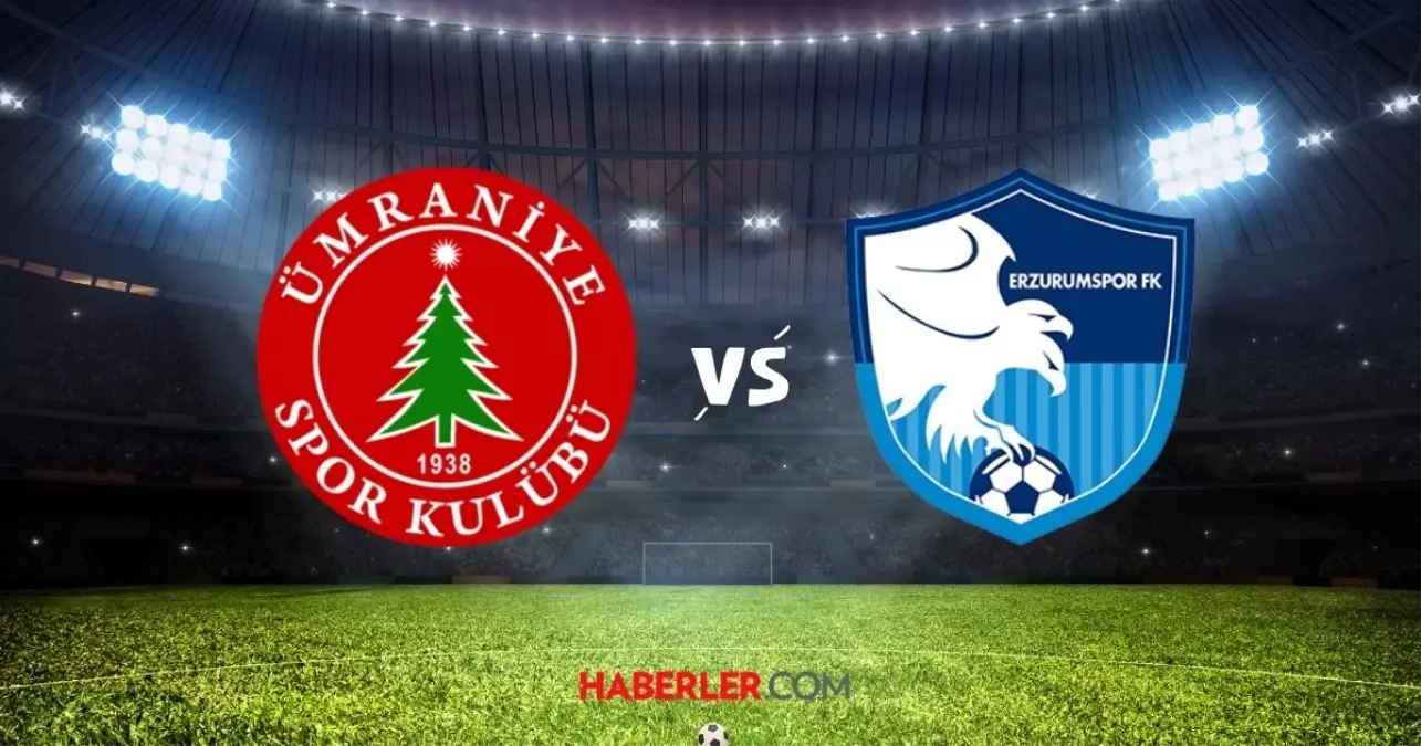 Ümraniyespor ve Erzurumspor Maçı Canlı, HD ve Şifresiz İzleme Seçenekleri