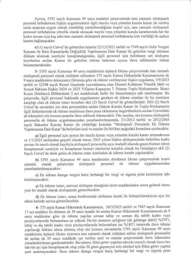 Zam Oranının Detayları