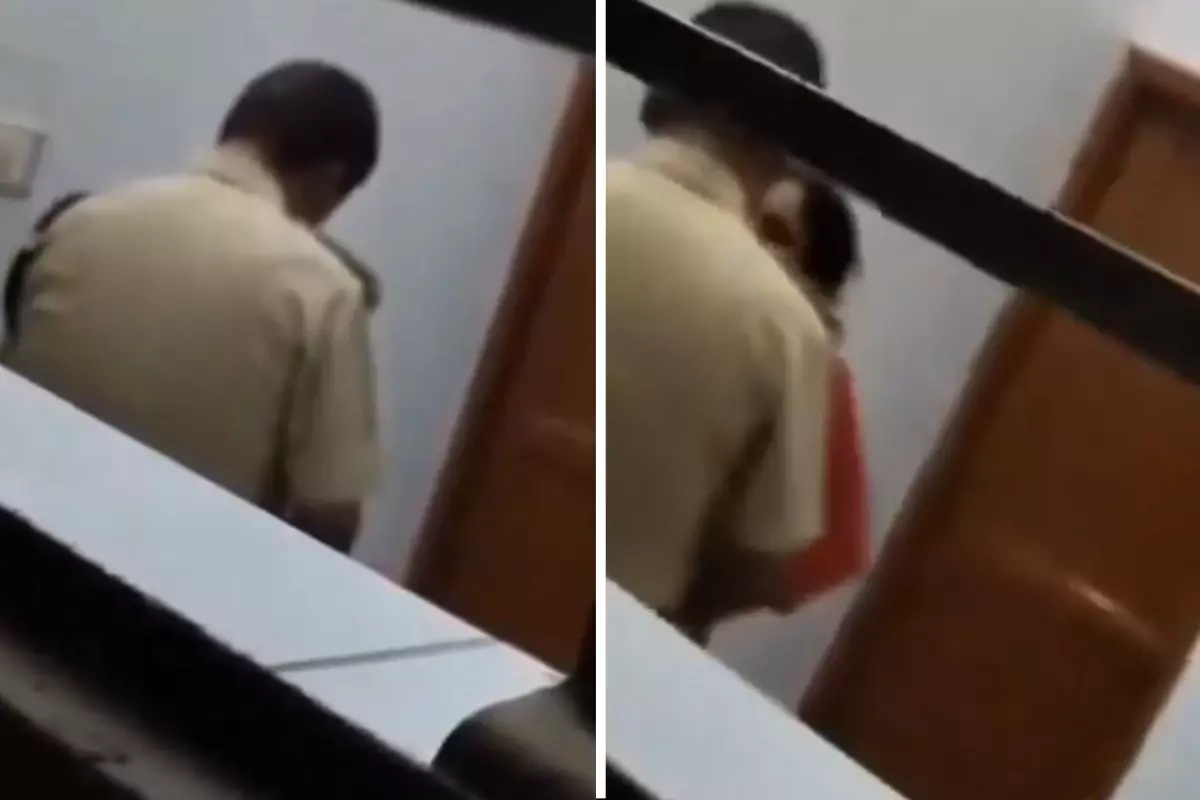Hindistan'da Polis Memurundan Skandal Davra