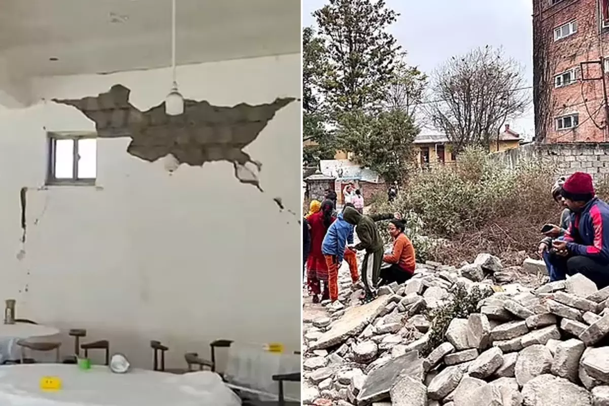 Bugün Sabah Saatlerinde Tibet-Nepal Sınırı Yakınlarında 7.1 Büyüklüğünde Deprem Meydana Geldi